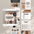 30 Days of Social Posts for Professional Organizers Social Media Canva Templates