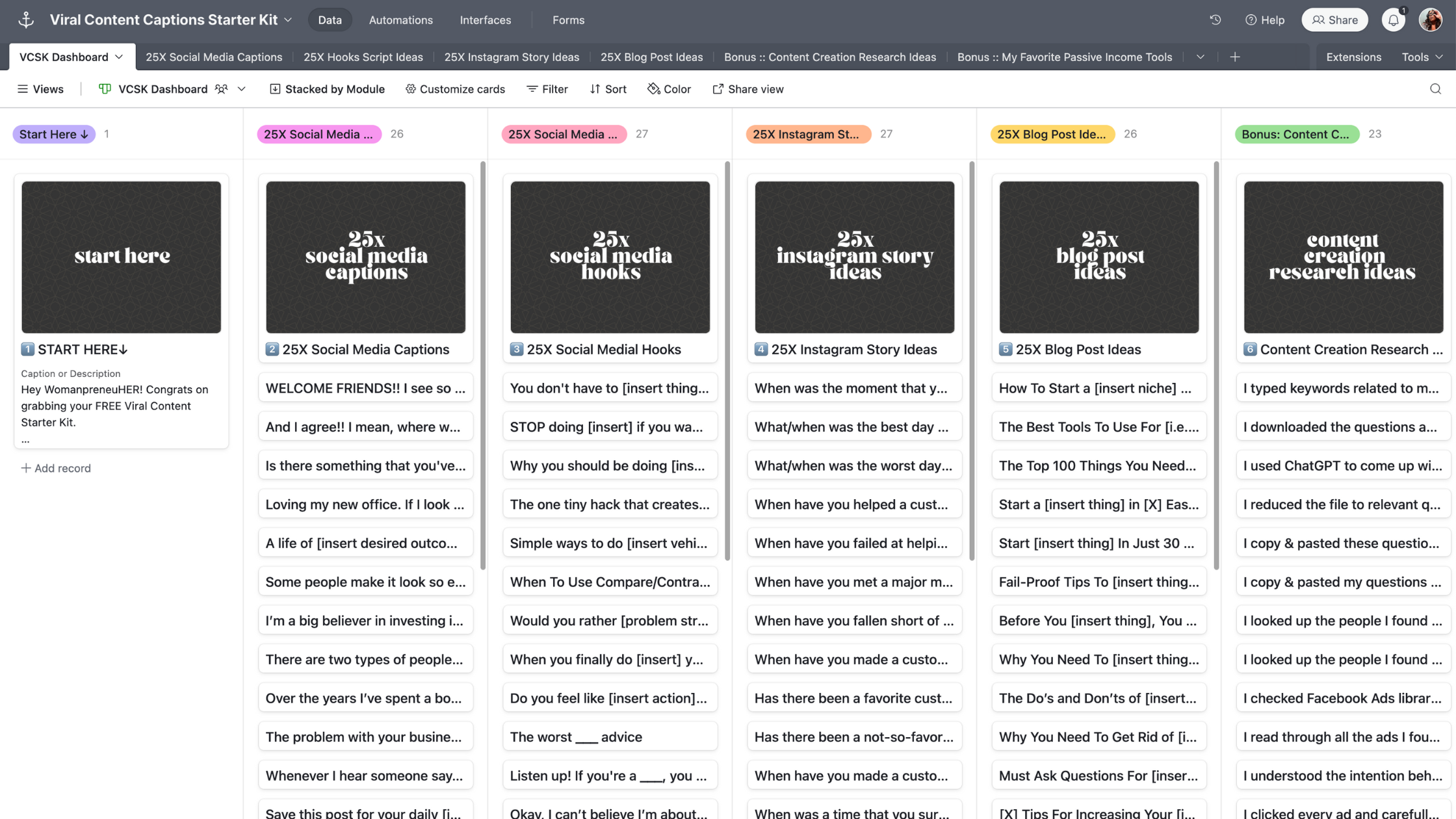 Free Social Media Captions: Viral Content Captions Starter Kit